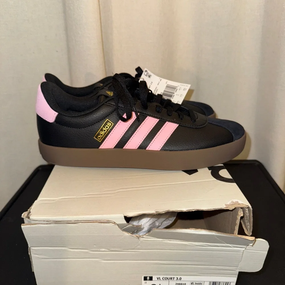 Adidas MEN'S ADIDAS VL COURT 3.0 SNEAKERS Sz 9 1/2